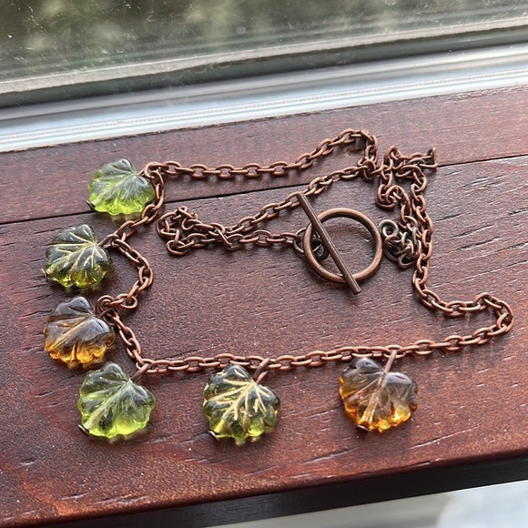 Leaf necklace 🍁🍂 - Picture 1 of 5